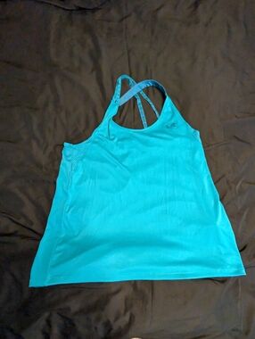 Under Armour Women's Turquoise Performance Loose Fit Tank Top
